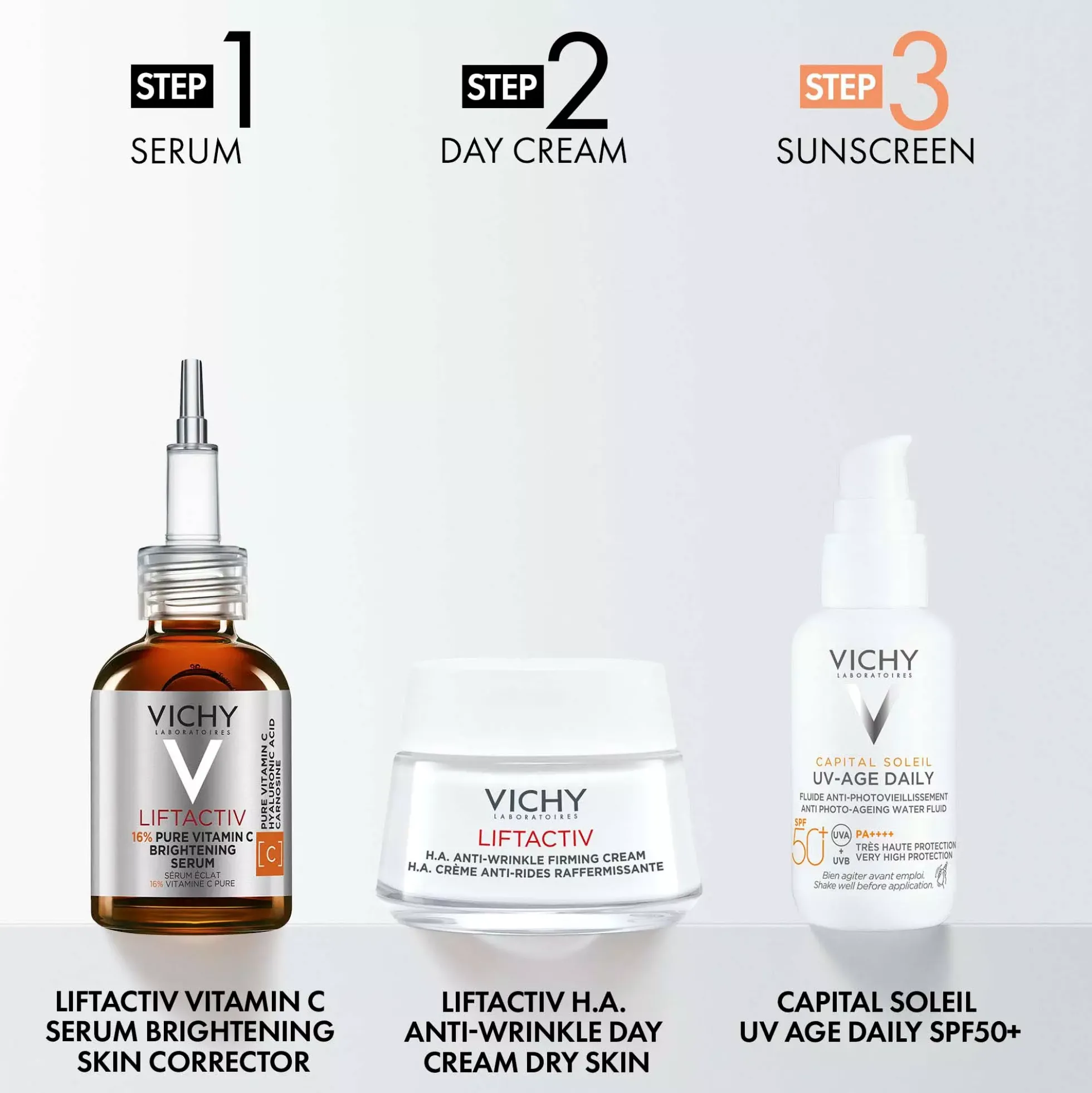 VICHYLiftactiv H.A. Anti-Wrinkle Day Cream Dry Skin 50 ml