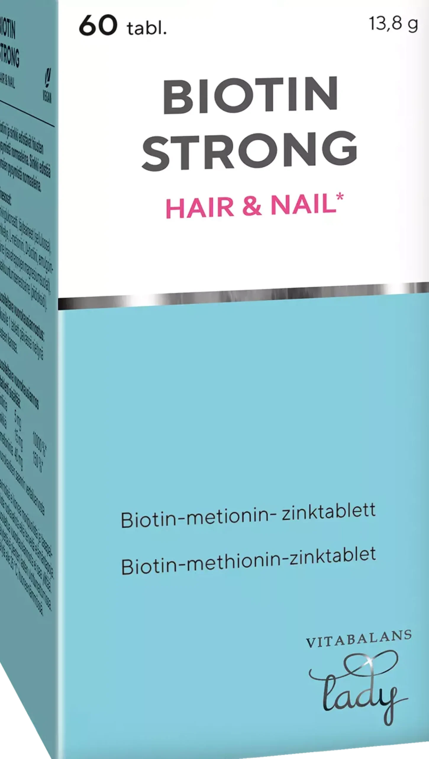 VitabalansHair & Nail Biotin Strong 60 st