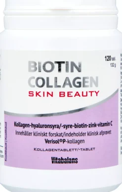 VitabalansSkin Beauty Biotin Collagen 120 st