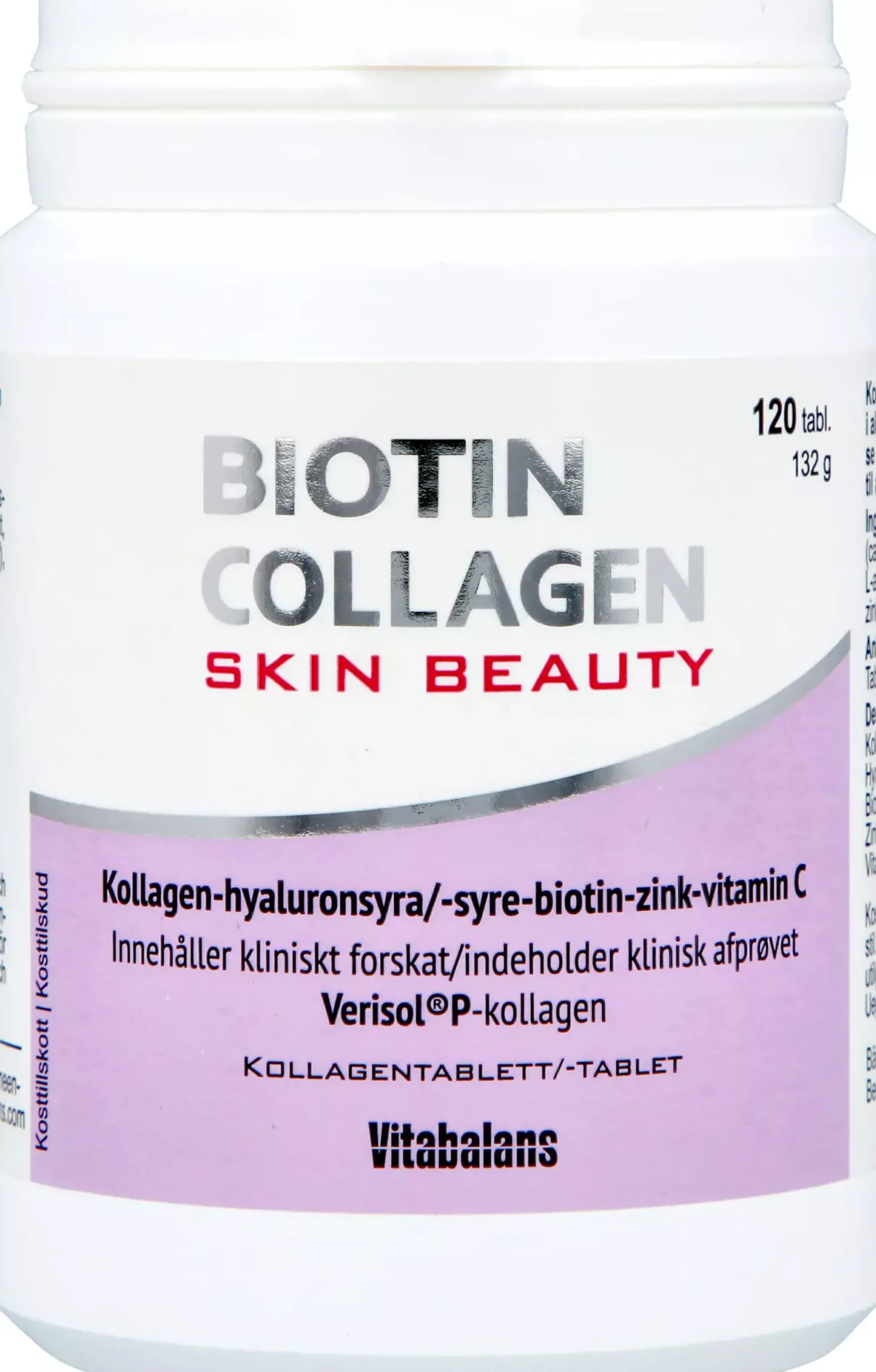 VitabalansSkin Beauty Biotin Collagen 120 st