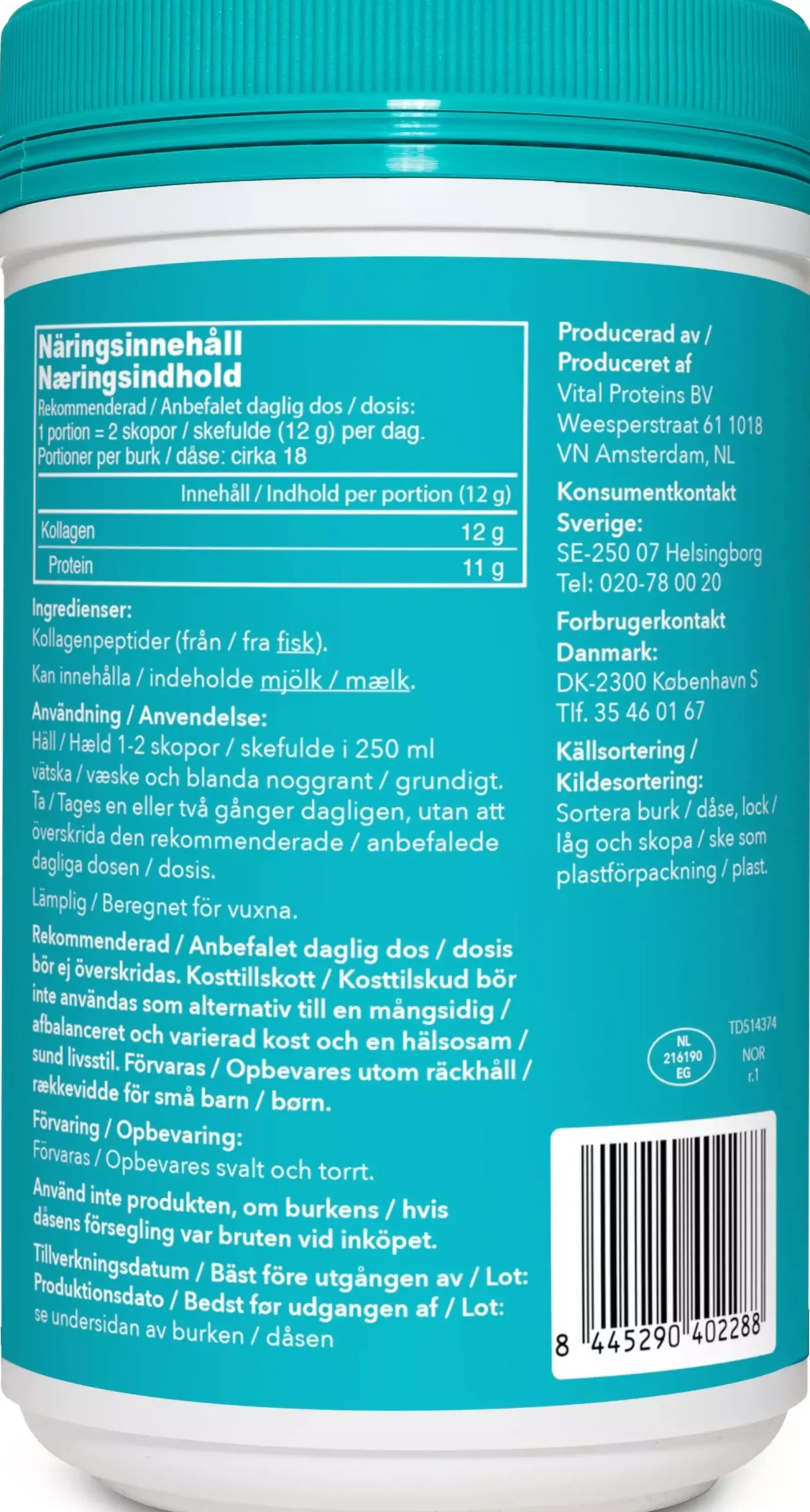 Vital Proteins Marine Collagen 221 g
