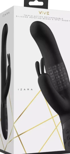 VIVEVIVE Izara Rotating Beads Rabbit Black