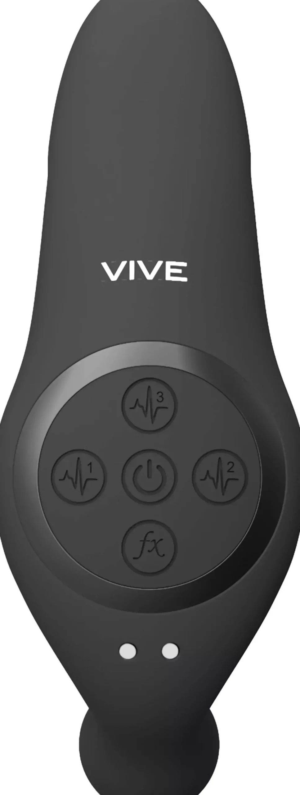 VIVEVIVE Kata Pulse Wave & Vibrating Double Penetration Vibrator Black