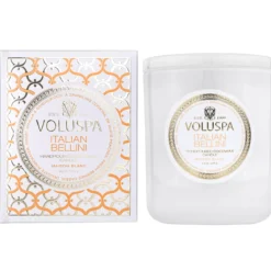 VoluspaItalian Bellini Maison Blanc Boxed Candle 60h