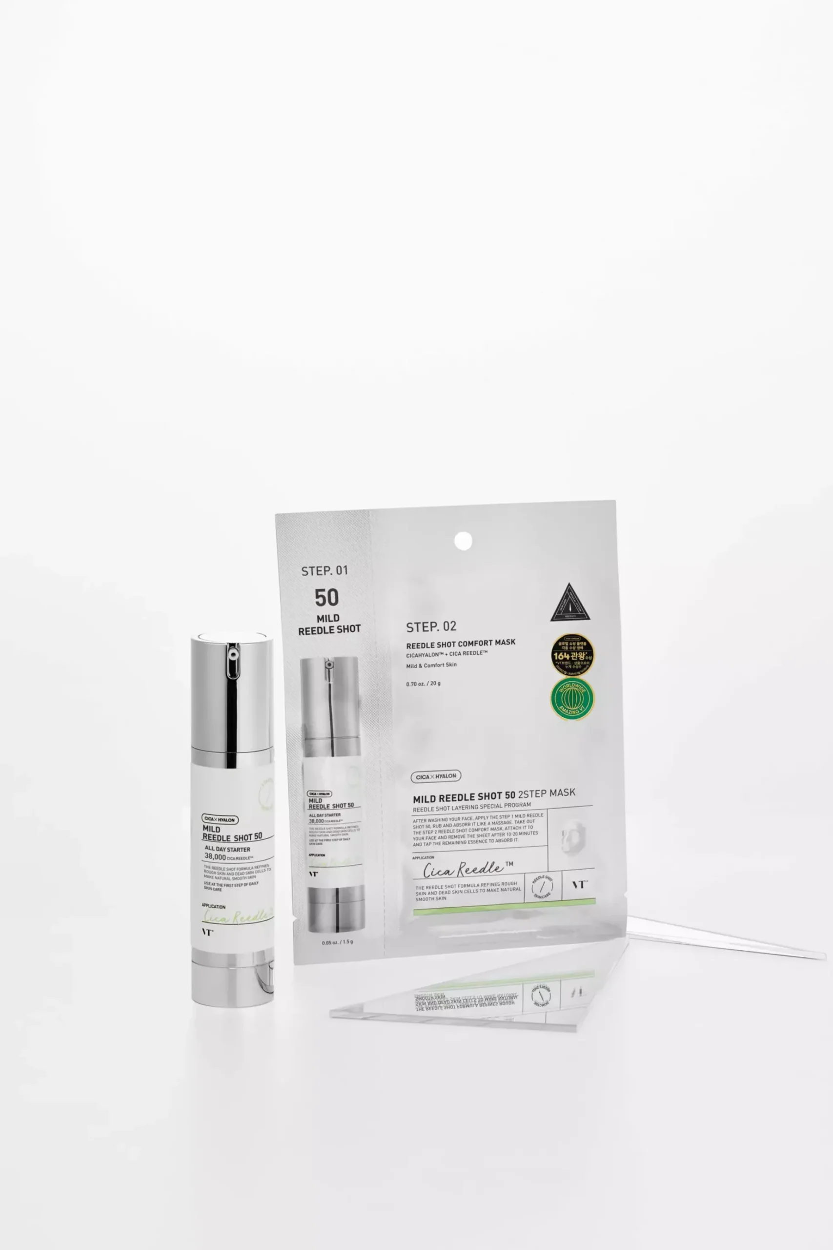 VT Cosmetics Mild Reedle Shot 50 2-step Mask