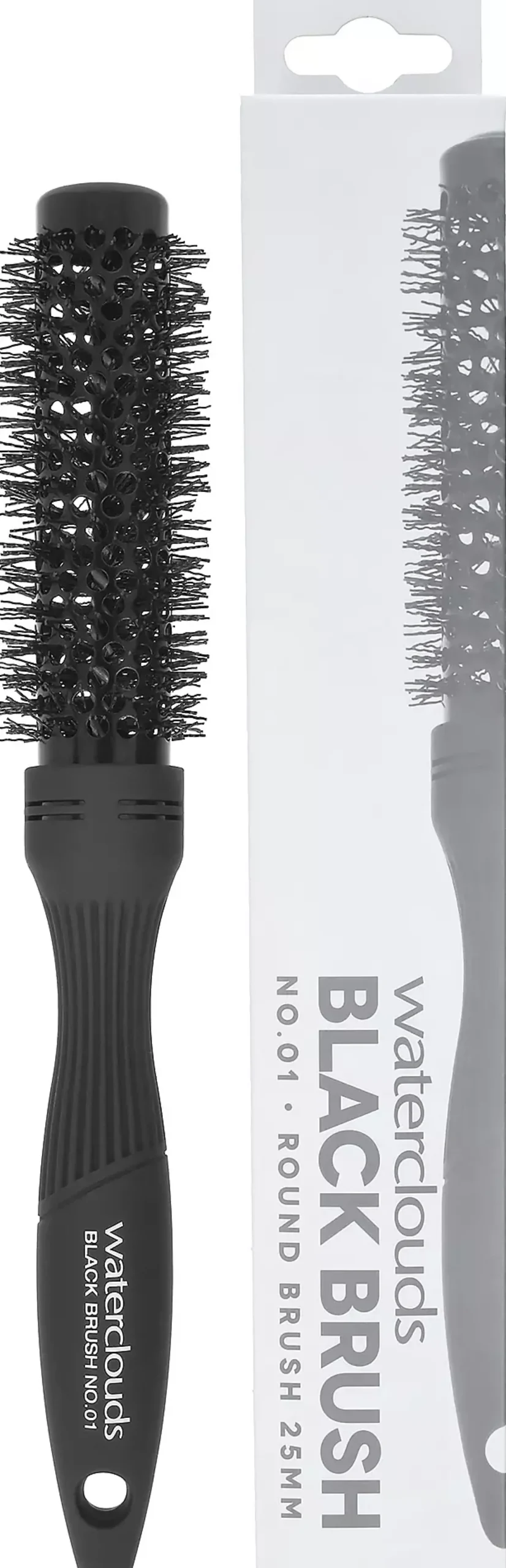 WatercloudsBlack Brush No.04 Ceramic Hot Curling Brush 53Ø 53 mm