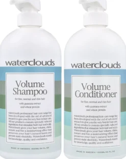 WatercloudsVolume Shampoo 1000 ml & Conditioner 1000 ml