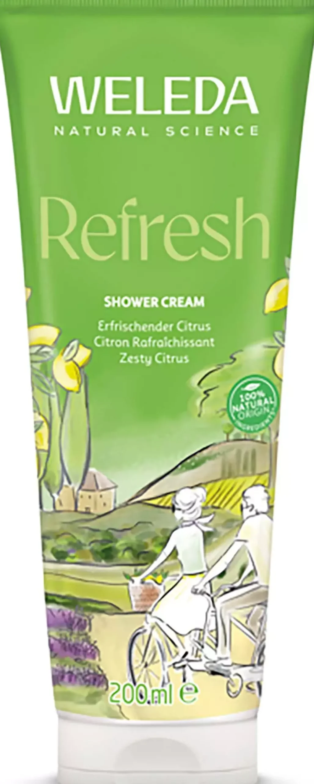 Weleda Refresh Shower Cream Citrus 200 ml