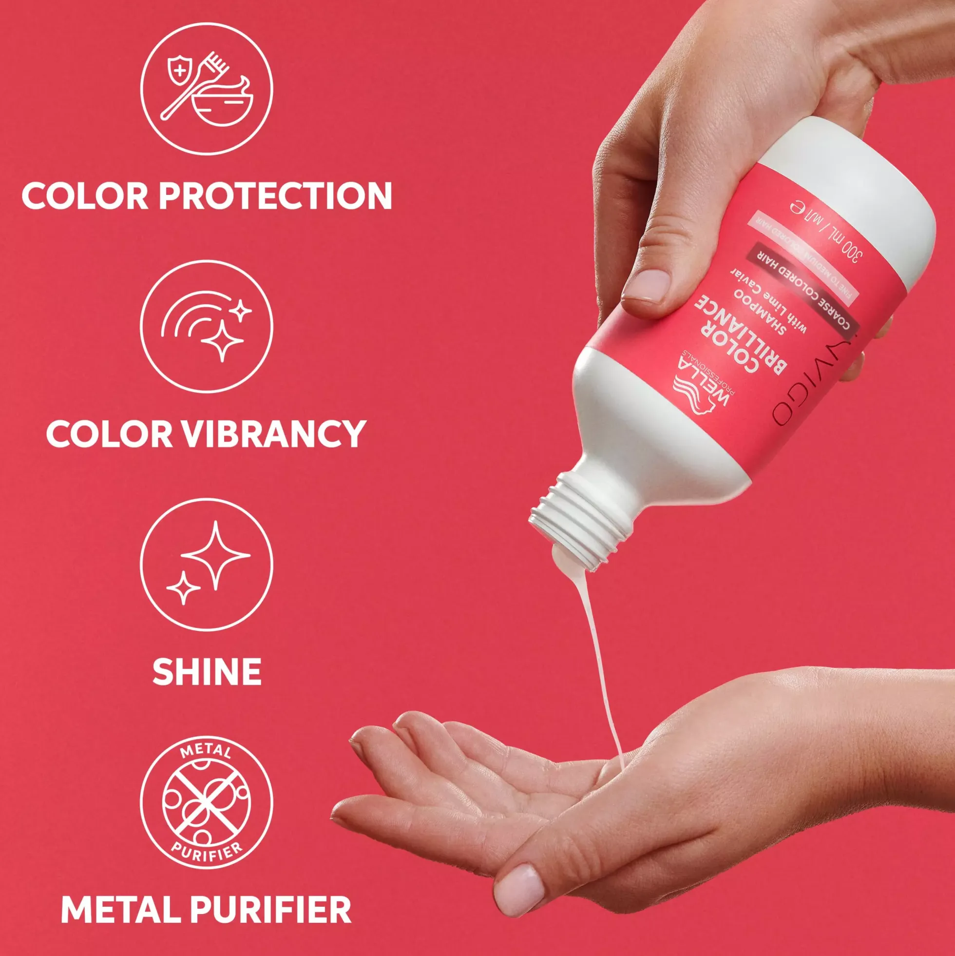 Wella ProfessionalsInvigo Color Brilliance Shampoo Coarse Hair 1000 ml