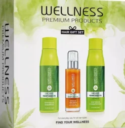 Wellness Premium ProductsIntensive Set (Shampoo 500 ml, Conditioner 500 ml, Serum 100 ml)