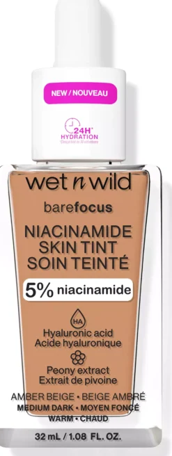 Wet n Wild Bare Focus Niacinamide Skin Tint Cream Beige