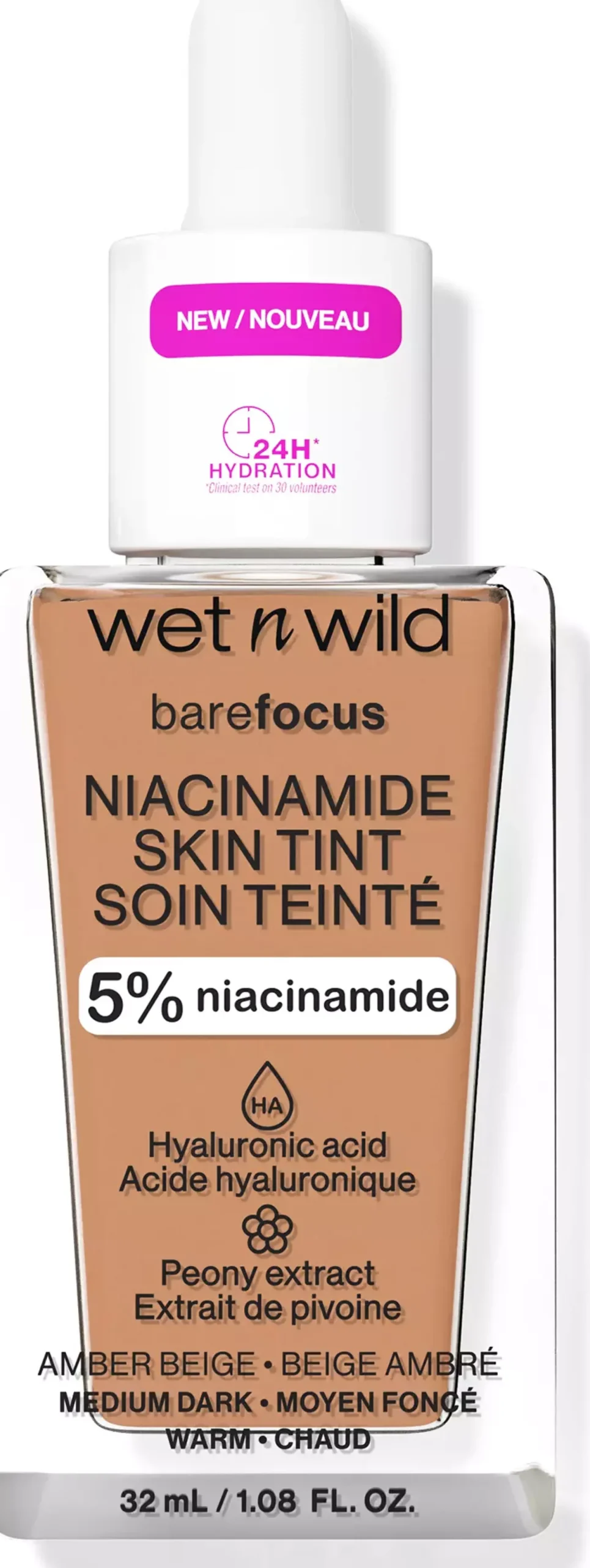 Wet n Wild Bare Focus Niacinamide Skin Tint Cream Beige