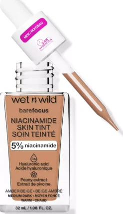 Wet n Wild Bare Focus Niacinamide Skin Tint Cream Beige