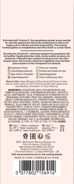Wet n Wild Megalast Eyeshadow Primer 10 ml
