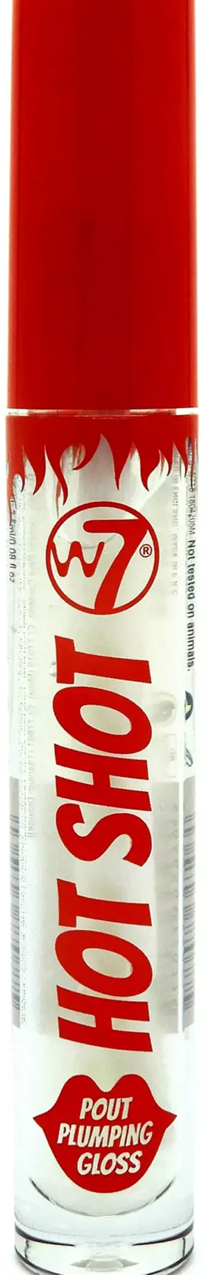 W7 Hot Shot Lip Plumping Gloss Clear