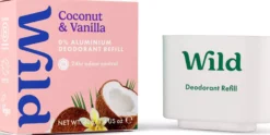 Wild Natural Deodorant Refill Coconut & Vanilla 40 g