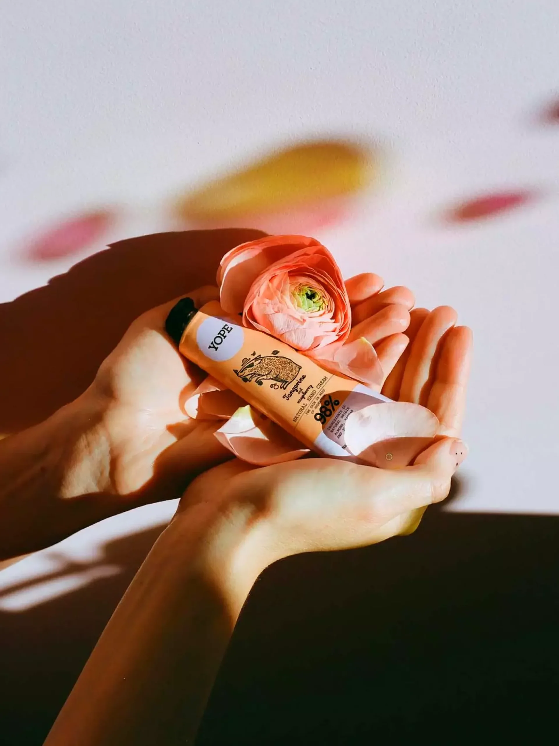 YOPEBotanical Hand Cream Tangerine and Raspberry 50 ml