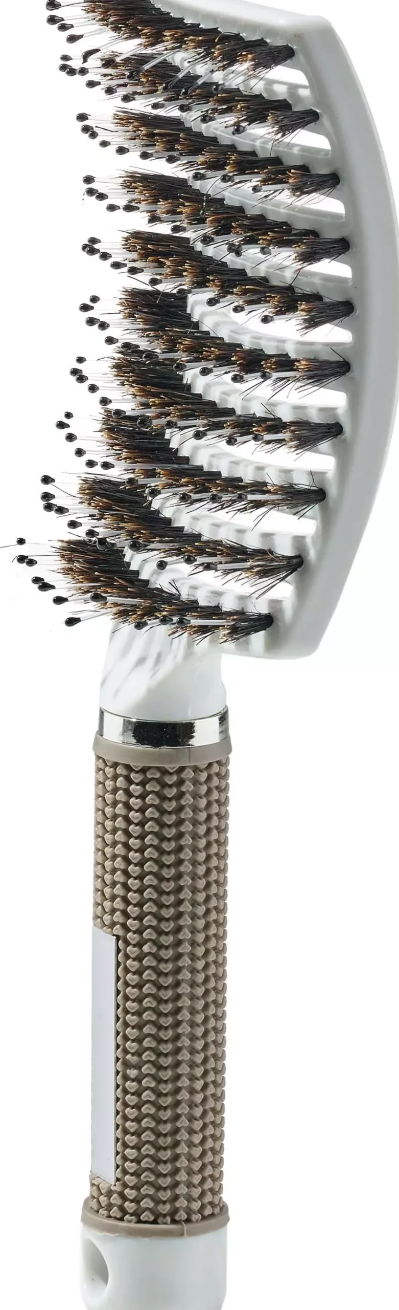 Yuaia Haircare Curved Paddle Brush White